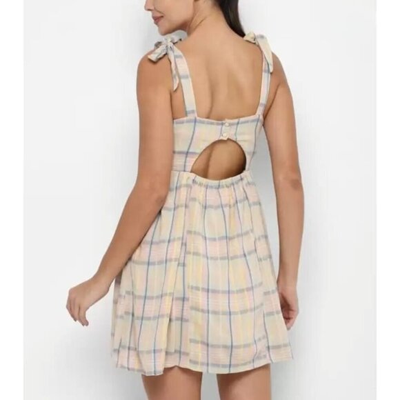 American Eagle Outfitters  Multicolor Fit and Flare Mini Dress NWOT Size XL - Picture 3 of 13